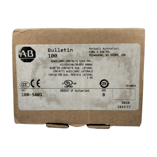 Allen-bradley 100-sa01 Contacto Auxiliar