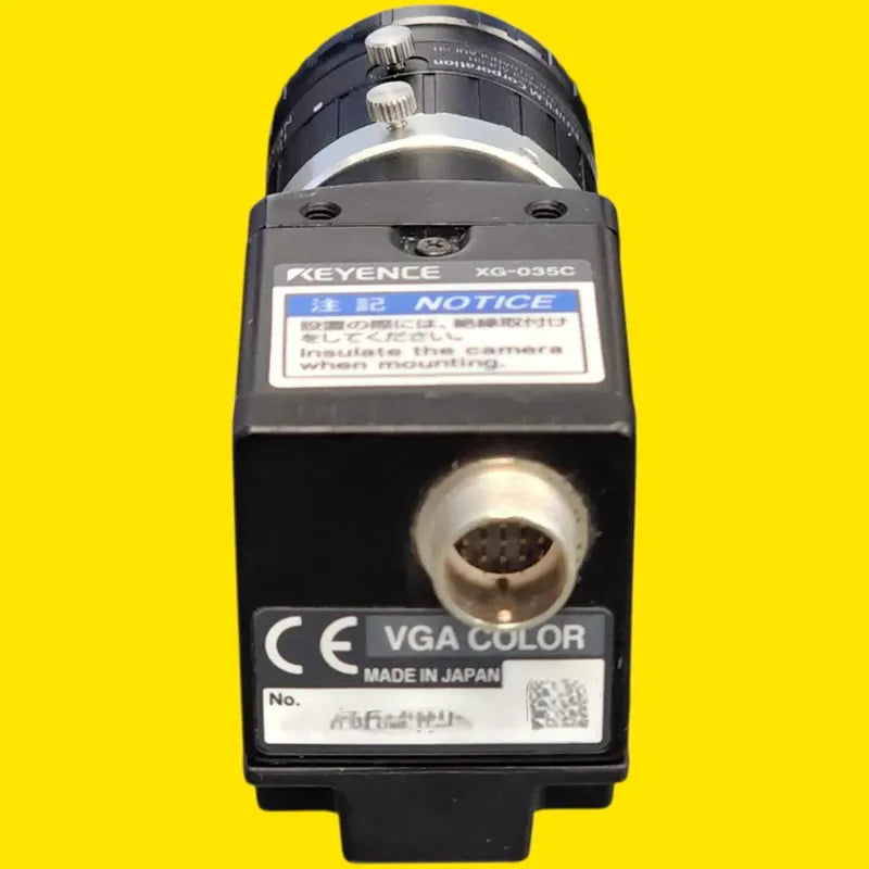 Keyence Xg-035c Cámara Industrial Para Sistema De Visión Negro
