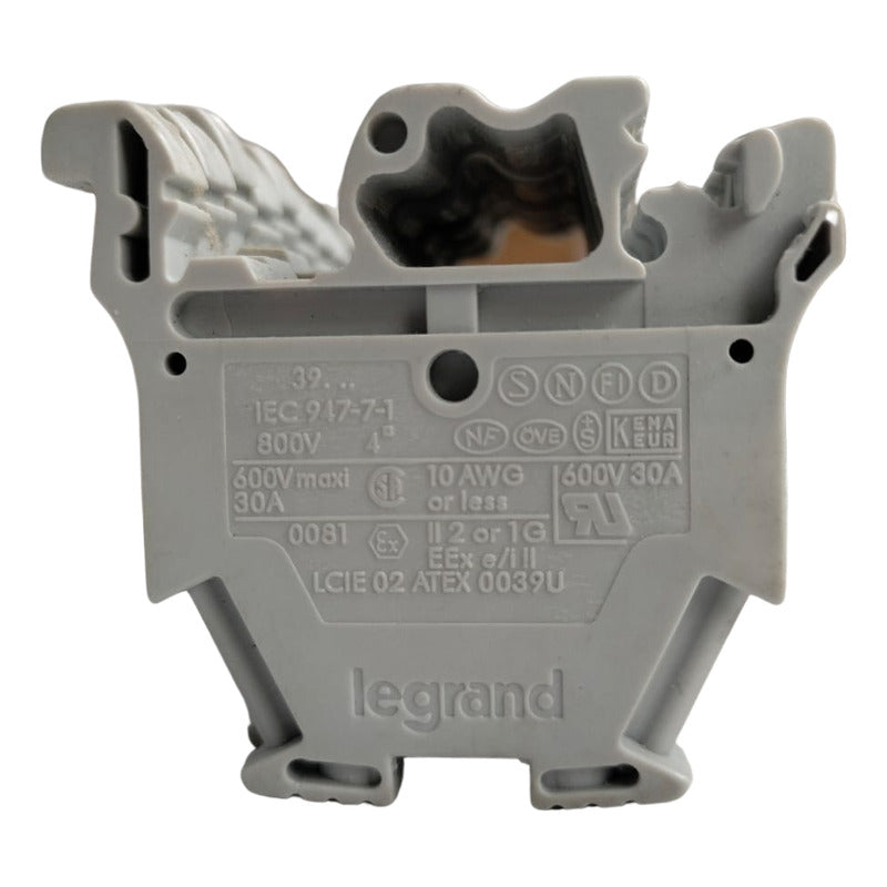 Legrand 39. ..iec 947-7-1  Bloque Terminal 10 Pzs
