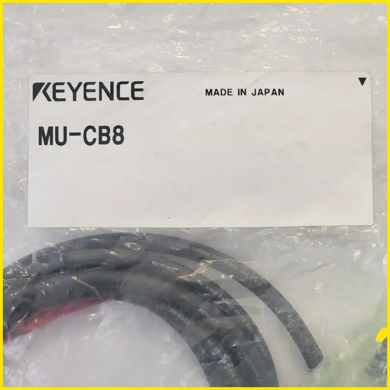 Keyence Mu-cb8 Cable De Alimentación Para Serie Mu-n Negro