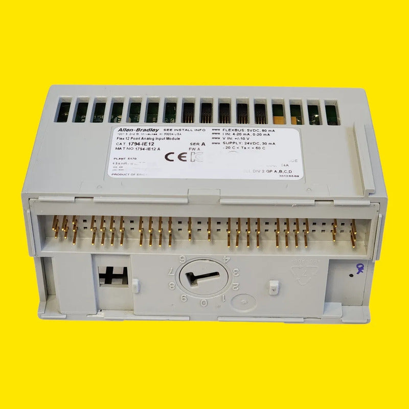 Flex I/o 1794-ie12 Modulo Analogico Allen Bradley