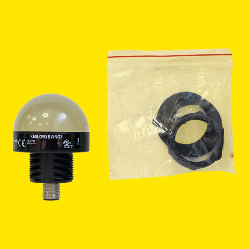 Banner Indicador Led Semicircular K50lgrybwnq8