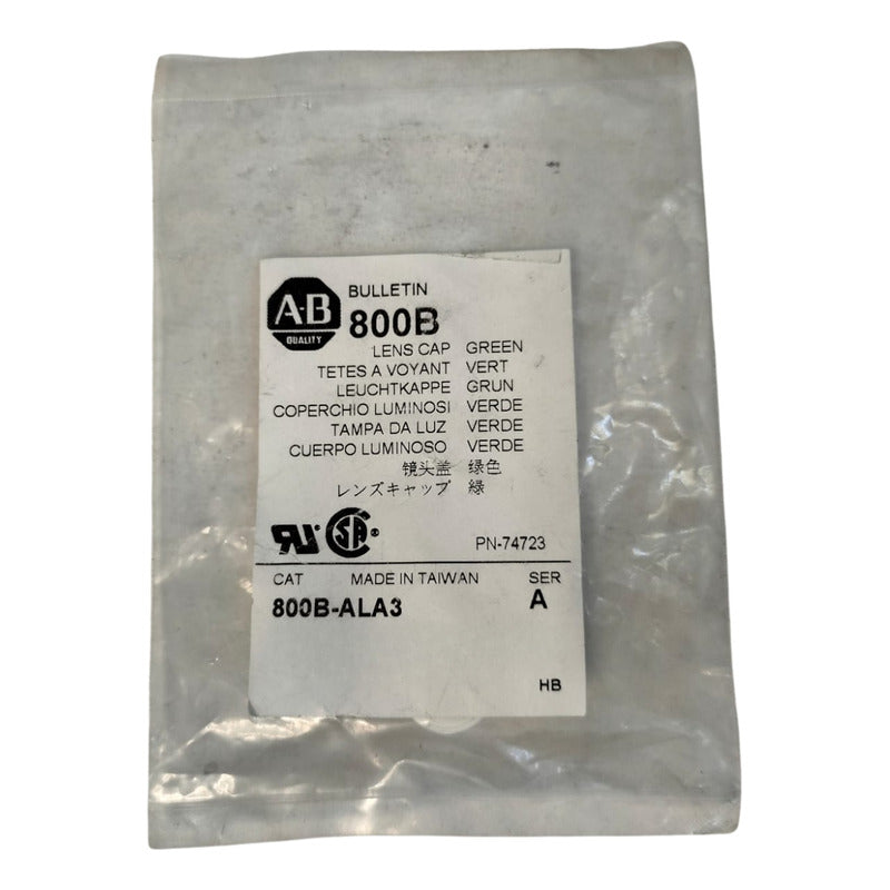 Allen-bradley 800b-ala3 Boton De Presion (lote De 6 Pzs)