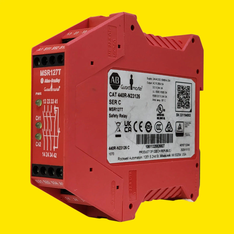 Allen-bradley 440r-n23126 Relé De Seguridad Msr127t Minotaur