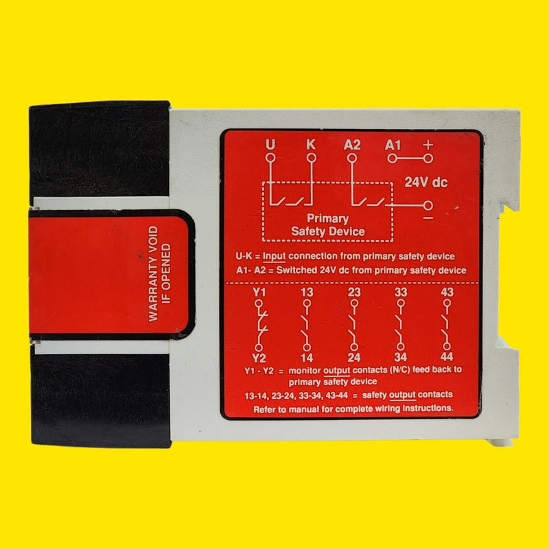Banner Em-t-7a 52402 Rele De Seguridad 24v 4no