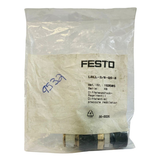 Festo Lrll-3/8-qs-8 153505 Regulador De Presión Diferencial