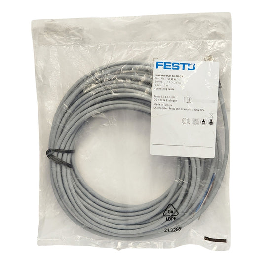 Festo - Festo Cable Conector Sim-m8-4gd-10-pu-sa. Nuevo