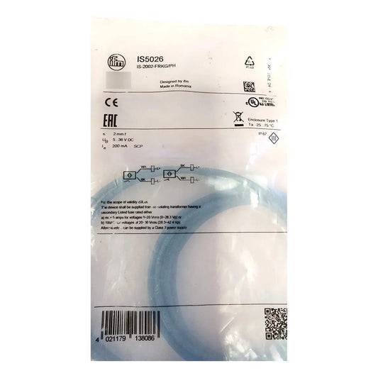 Ifm Is5026 Sensor Inductivo De Proximidad Rectangular