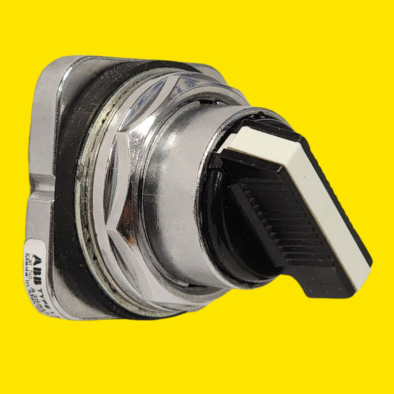 Selector Abb A3ssaa-6aab-00 2 Posiciones 30mm Industrial Negro
