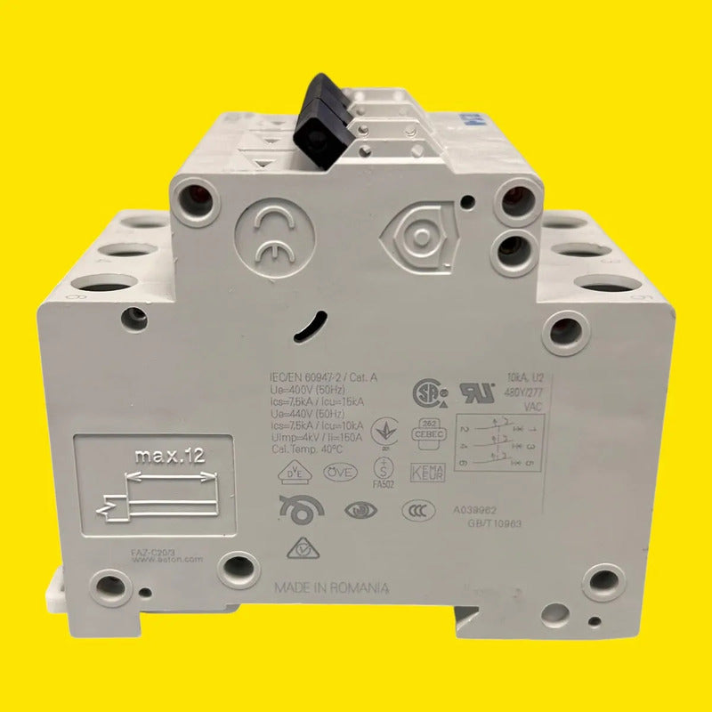 Eaton Faz-c20/3 Interruptor Termomagnético Tripolar