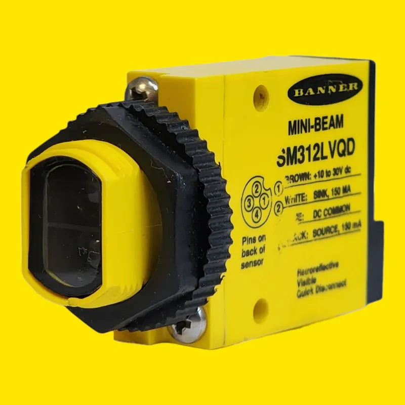 Banner Sm312lvqd 26838 Sensor Fotoelectrico 10-30vdc M12