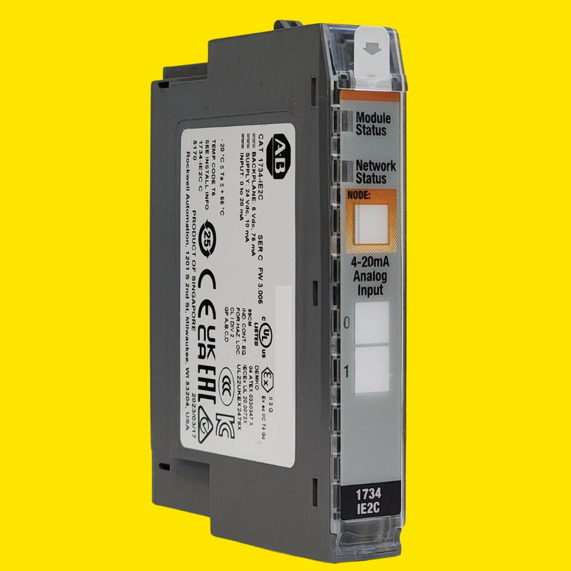 Allen Bradley 1734-ie2c Module Analog Input