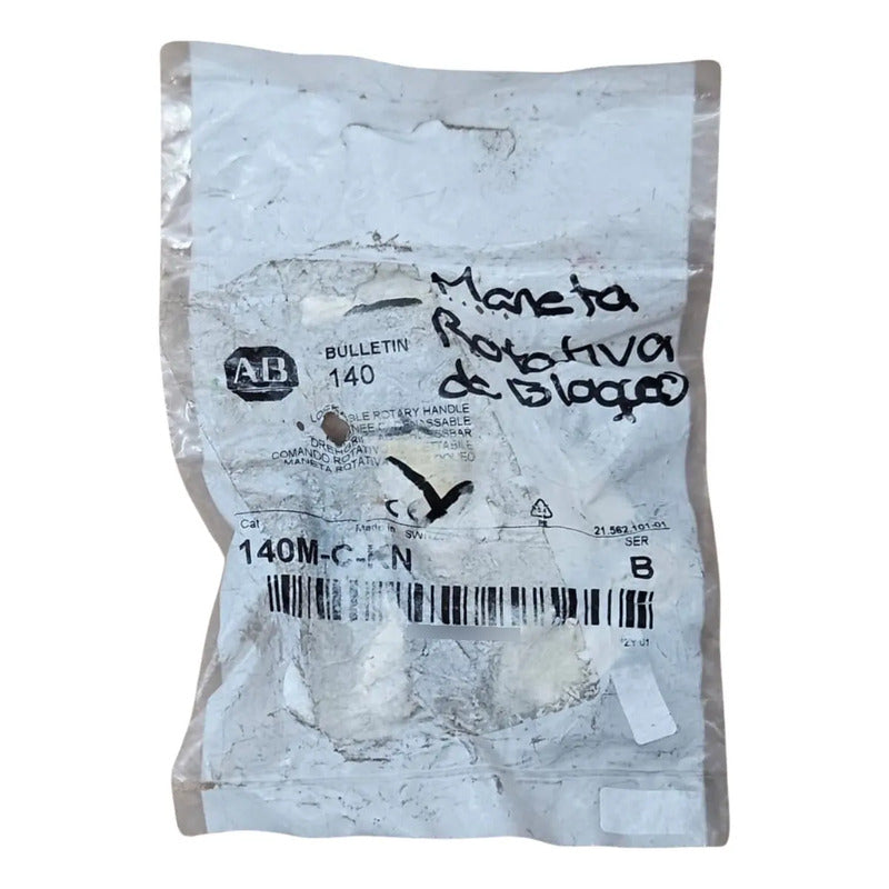 Allen Bradley 140m-c-kn Mango Giratorio