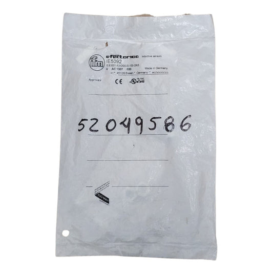 Ifm Ie5092 Ieb3001-anog/us-100-dns Sensor Inductivo