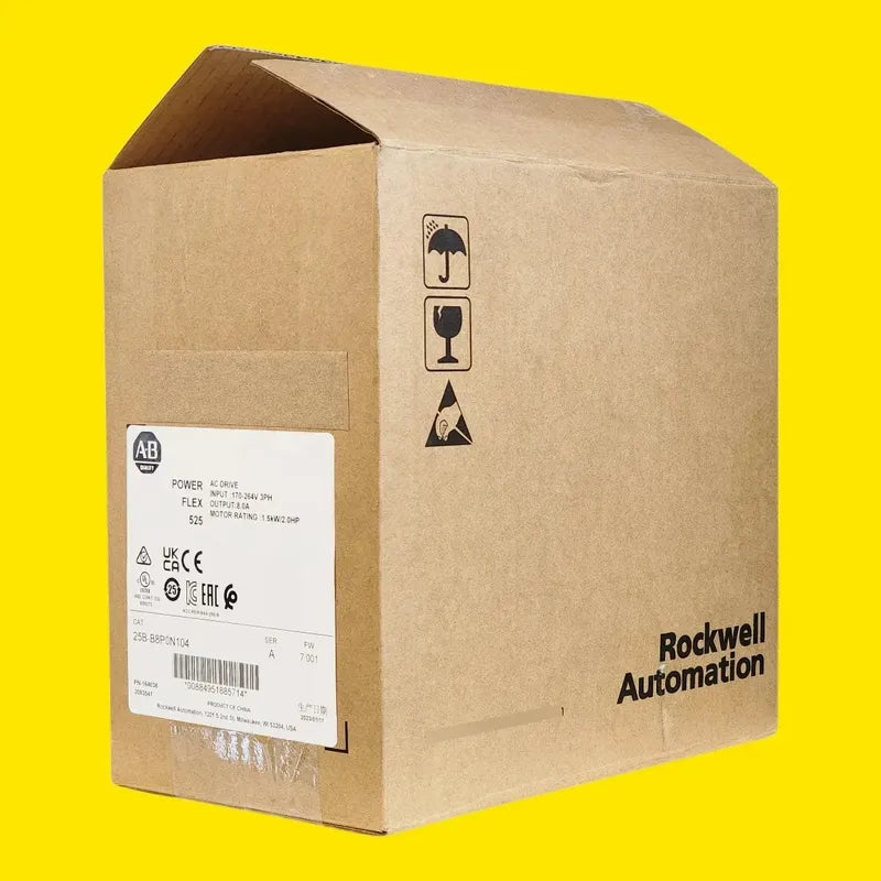 Drive Allen Bradley 25b-b8p0n104 2hp 480v Powerflex