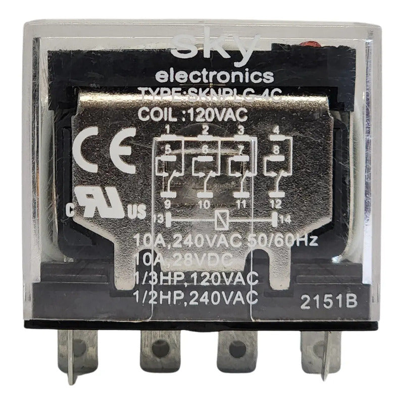 Relé Industrial Miniatura Ice Cube Sky Ctrl Sknpl-4c 2151b