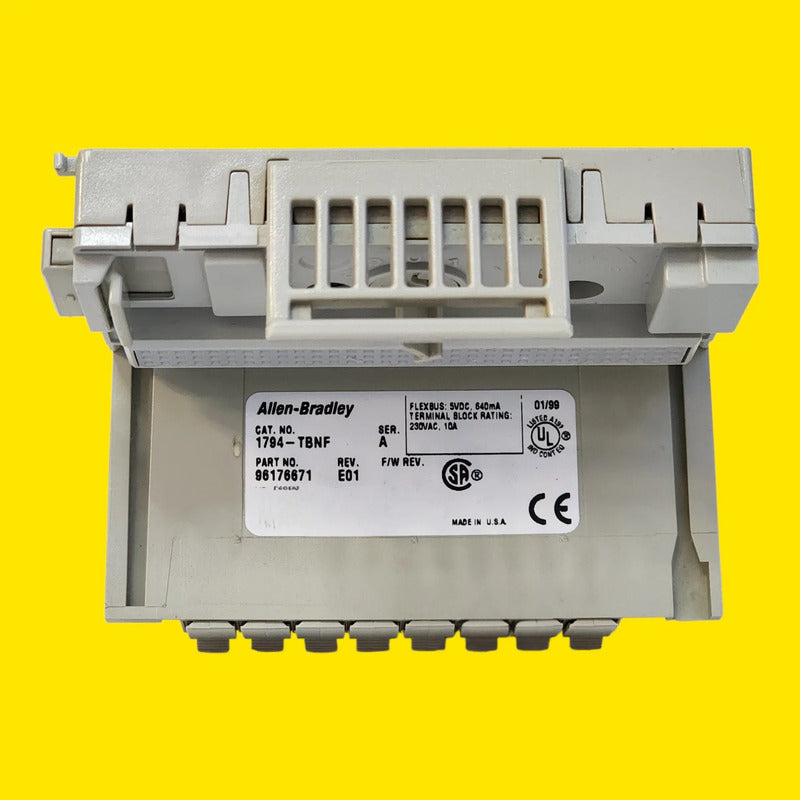 Allen-bradley. 1794-tbnf Flex. I/o Terminal Plc...