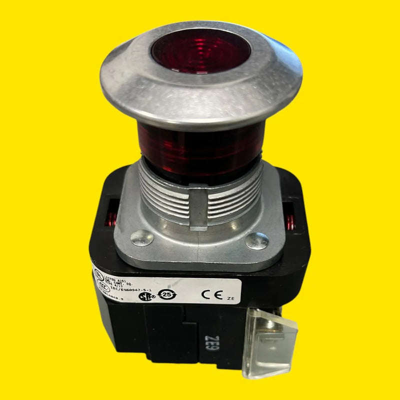 Allen Bradley 800t-fxnp16ra7 Push Pull Botón, Rojo