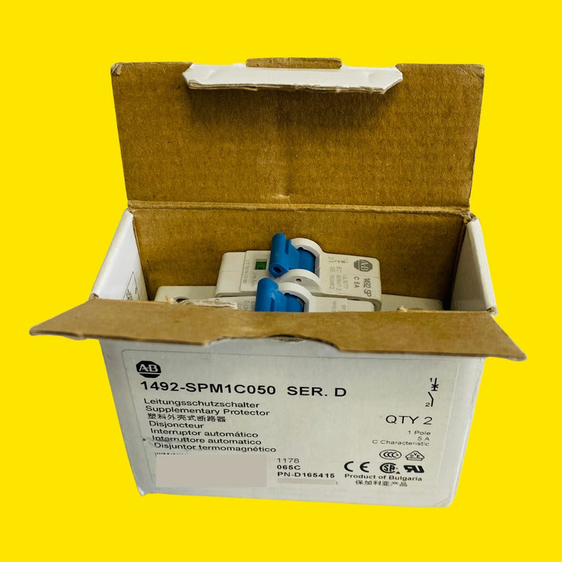 Allen-bradley 1492-spm1c050 Supresor De Picos 120v Ac