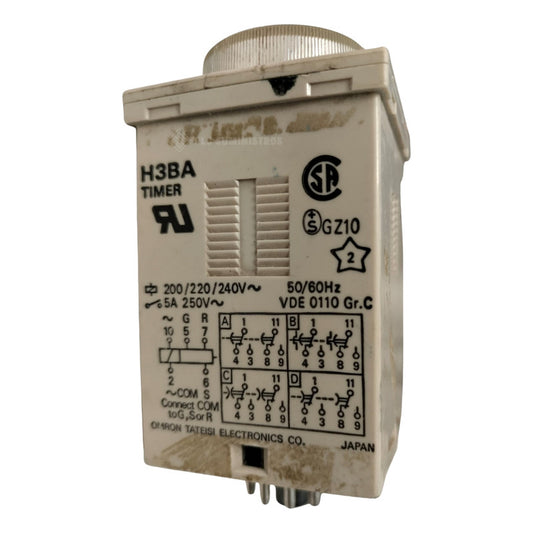 Omrom H3ba Temporizador 24vdc 0-12