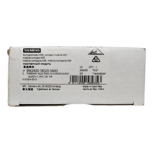 Modulo Siemens 3rk2400-1bq20-0aa3 As-i Industrial