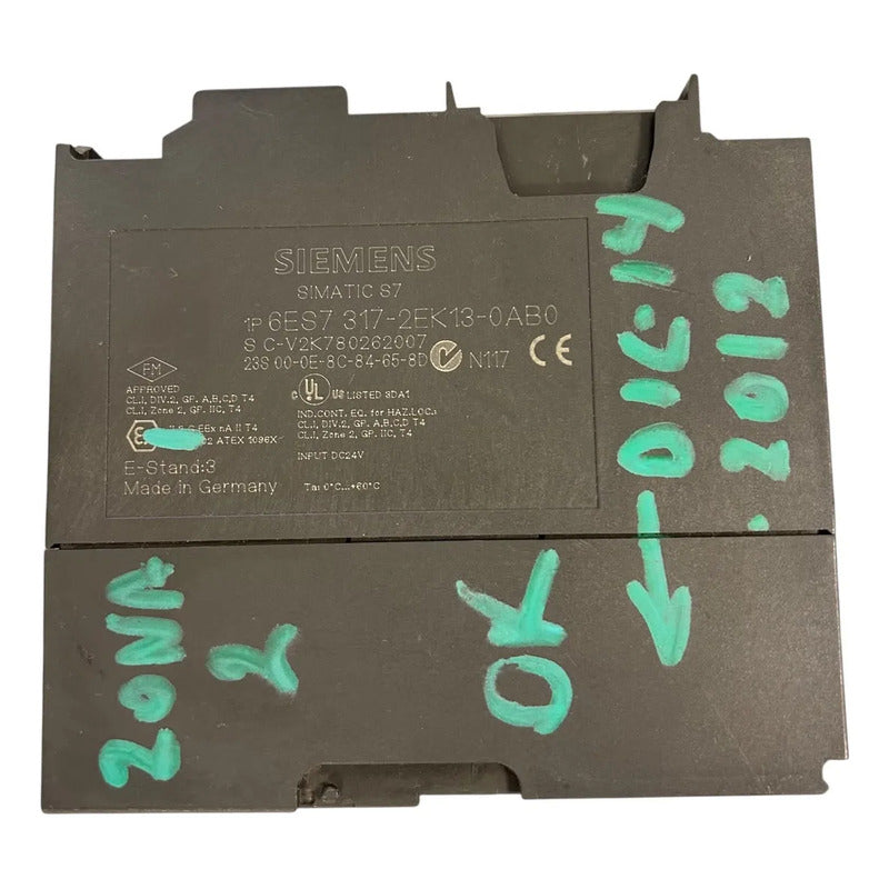 Siemens S7-300 Cpu 317-2 Pn/dp 6es7317-2ek13-0ab0