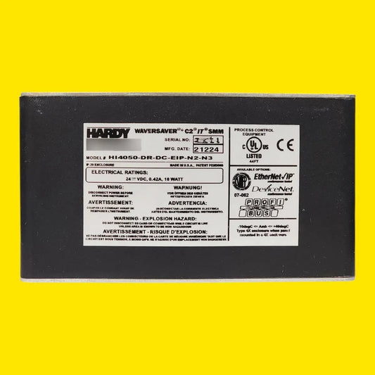 Indicador De Peso Hardy Hi4050-dr-dc-eip-n2-n3 Ethernet/ip Plateado