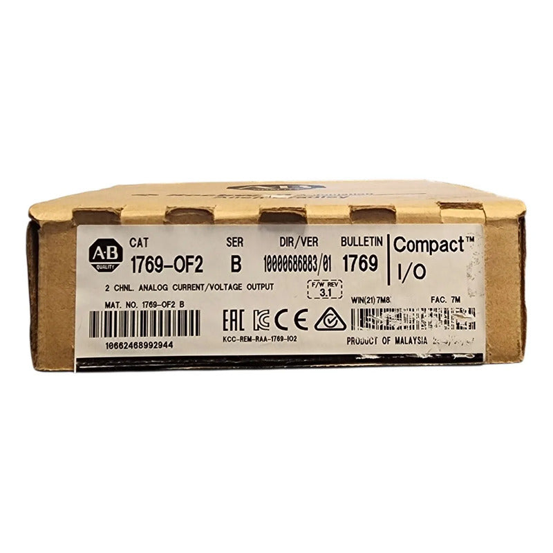 Allen Bradley 1769-of2 Modulo De Salida Analogica