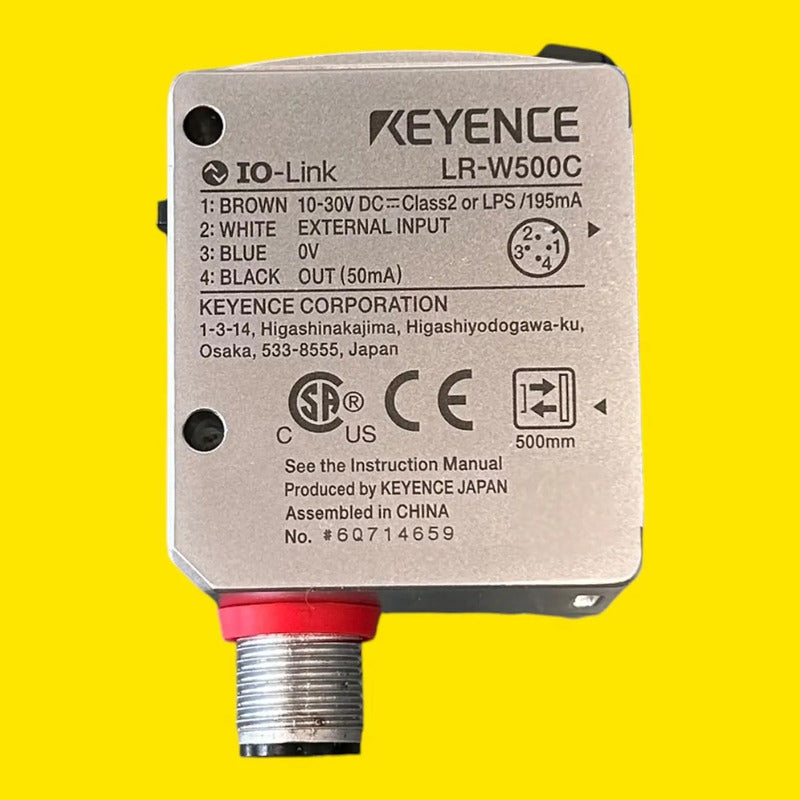 Keyence Lr-w500c  Sensor Laser De Color Espectro