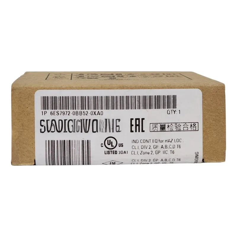 Siemens 6es7972-0bb52-0xa0 Conector Profibus Con Pg Marrón / Beige (empaque)