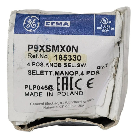 Ge P9xsmx0n Interruptor Seccionador 185330 General Electric Black