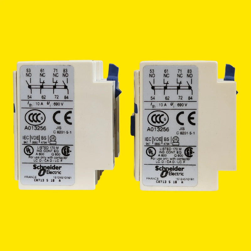 Telemecanique Ladn22 Bloque Auxiliar Para Contactor 4p