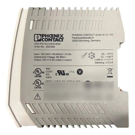 Phoenix Contact Uno-ps/1ac/24dc/60w Fuente Industrial