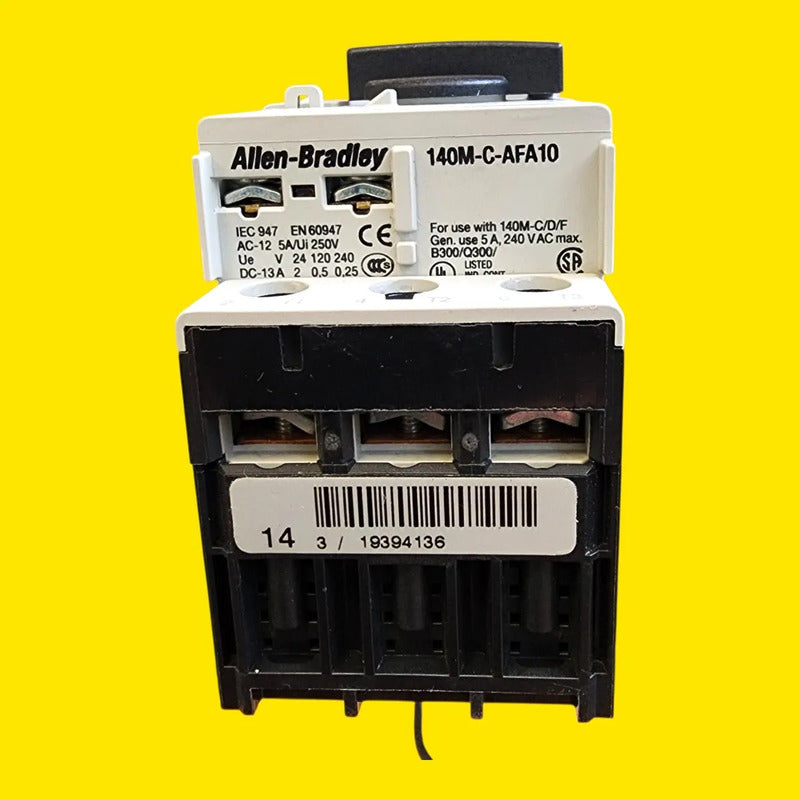 Allen Bradley  140m-c2e-b25 2 Guardamotor Accesorio Auxiliar 50/60 Hz