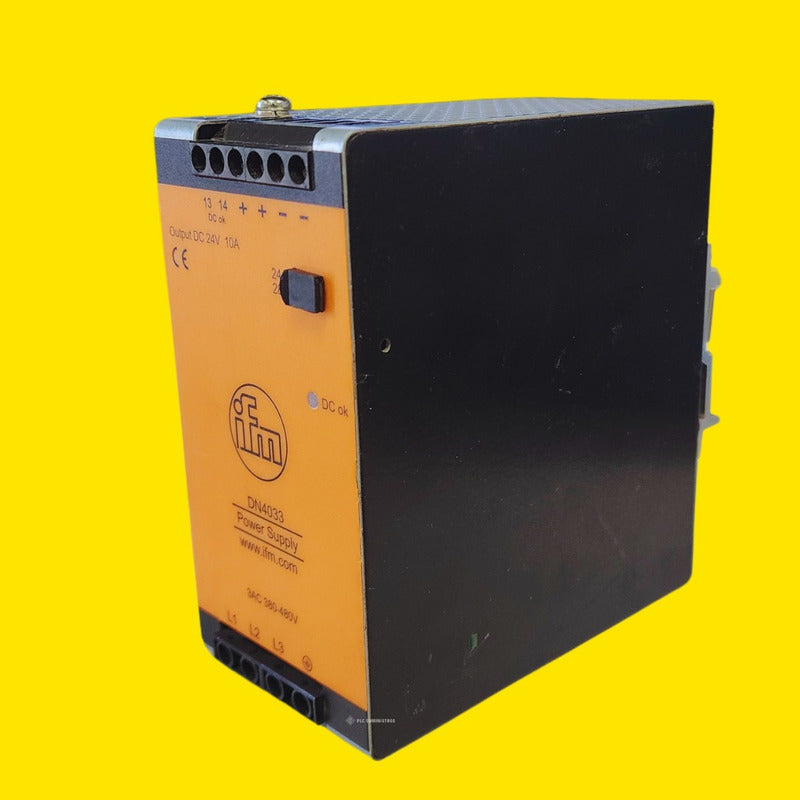 Ifm Dn4033 Power Supply 24 Vdc 10 Amp Input 3 Ac 380-480v