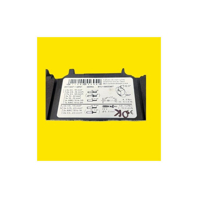 Contactor Siemens 3rt1647-1ap61 220v