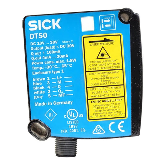 Sensor Distancia Laser Sick Dt50-p1113 1044369 Industrial