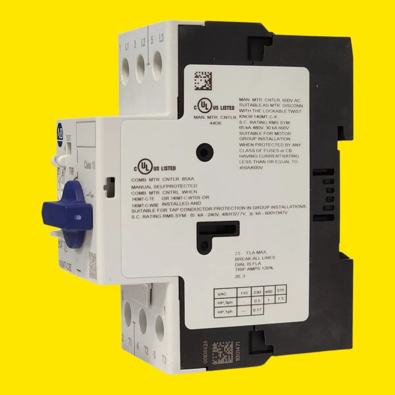 Allen Bradley 140mt-c3e-b25 Guardamotor Magnetotermico 1.6-2 50/60 Hz
