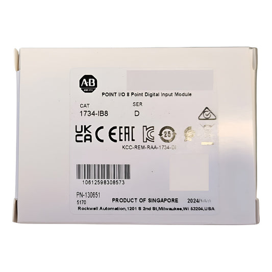 Allen Bradley 1734-ib8 Point I/o Sink Input Module 8 Channel