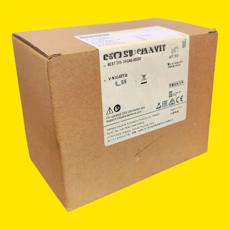 Siemens 6es7 215-1hg40-0xb0 Plc Cpu 1215c S7-1200