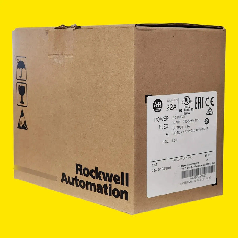 Variador Allen-bradley 22a-d1p4n104 Powerflex 4 0.5 Hp