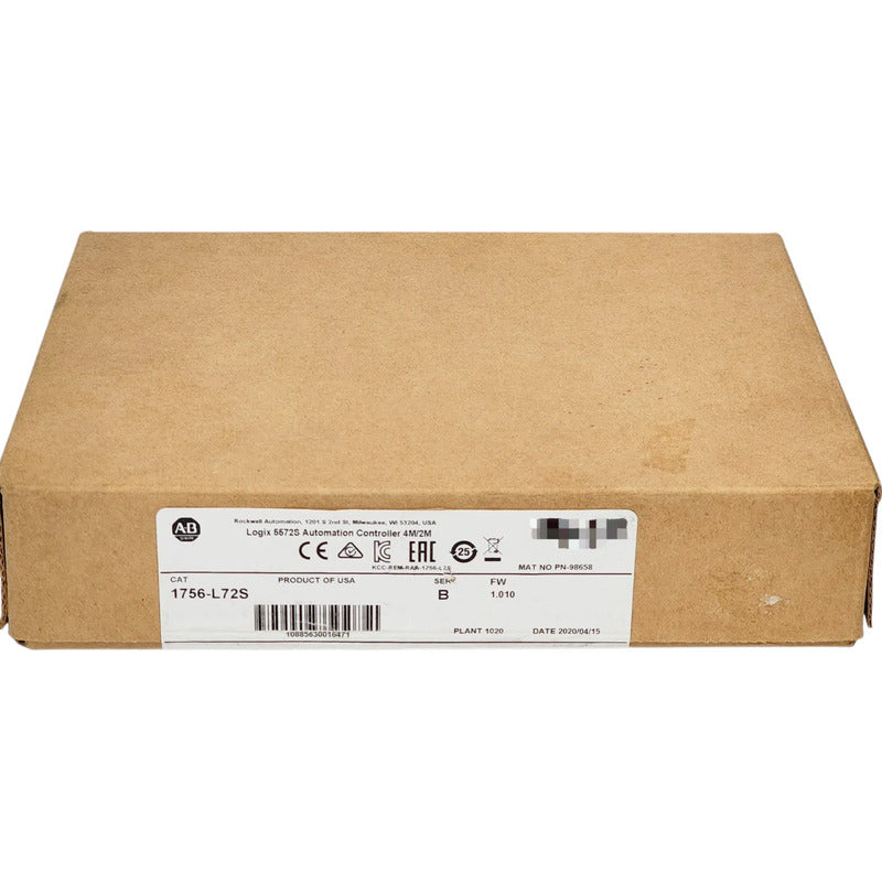Procesador Allen Bradley 1756-l72s Guardlogix,