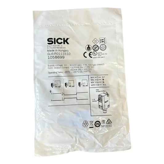 Sick Gl6-p0111s10 Sensor Fotoeléctrico