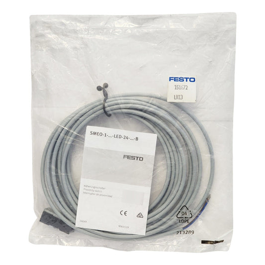 Sensor Festo Smeo-1-led-24-k5-b 151672 Proximidad 24v 5m