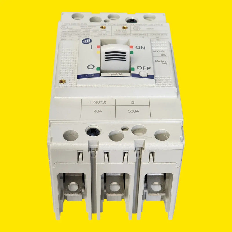 Allen-bradley 140g-g6c3-c40 Guardamotor 3p 690v Industrial 50/60 Hz Buen Estado Físico