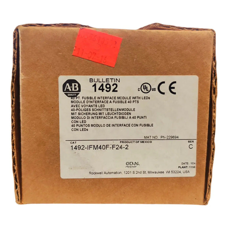 Allen-bradley 1492-ifm40f-f24-2 Modulo Ifm 24v Dc