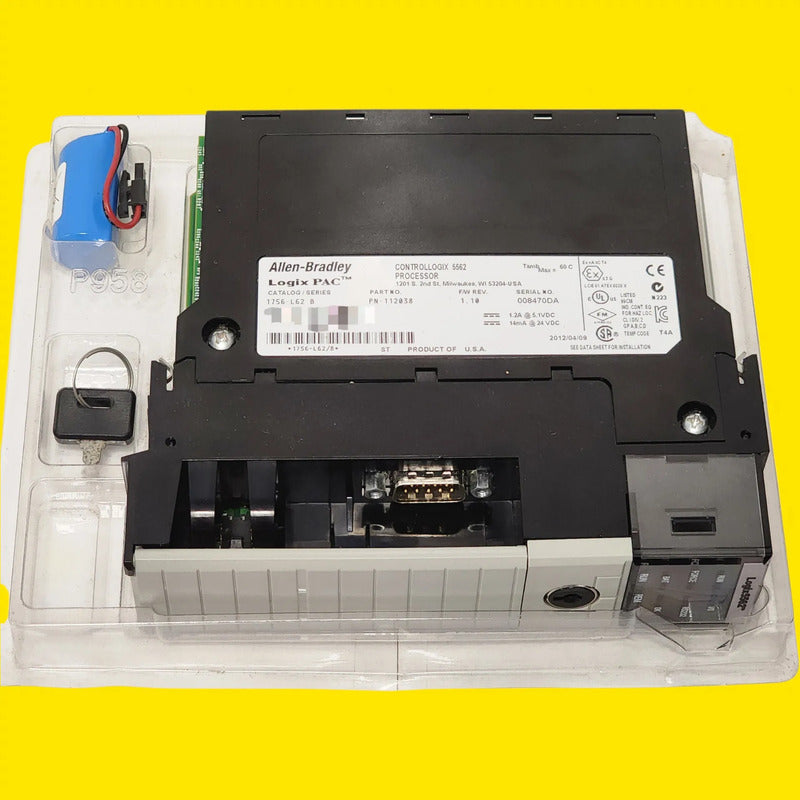 Allen Bradley 1756-l62 Procesador Controllogix Plc Ab
