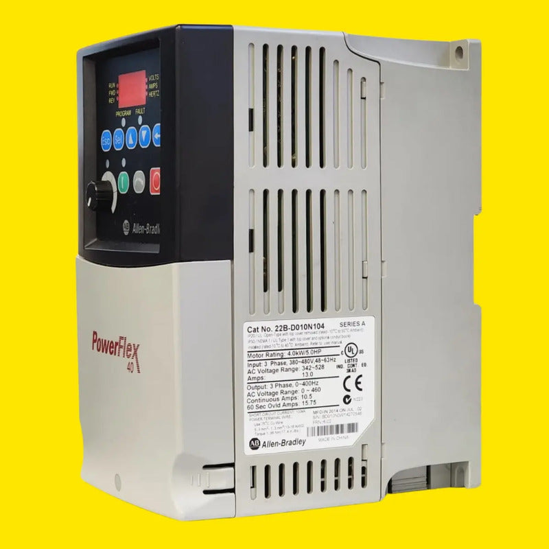 Allen Bradley 22b-d010n104 Variador Powerflex 40
