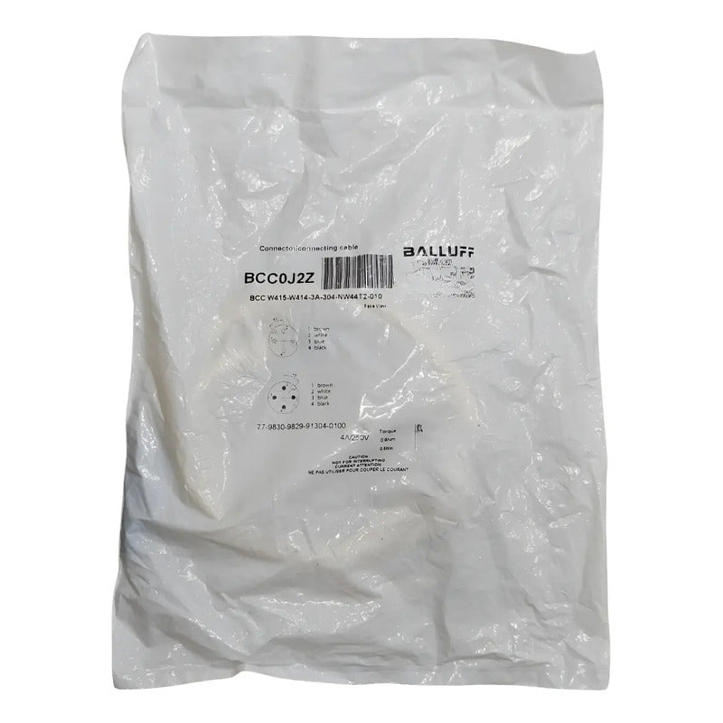 Balluff Bcc0j2z Cable De Conex M12x1 Recto 5p