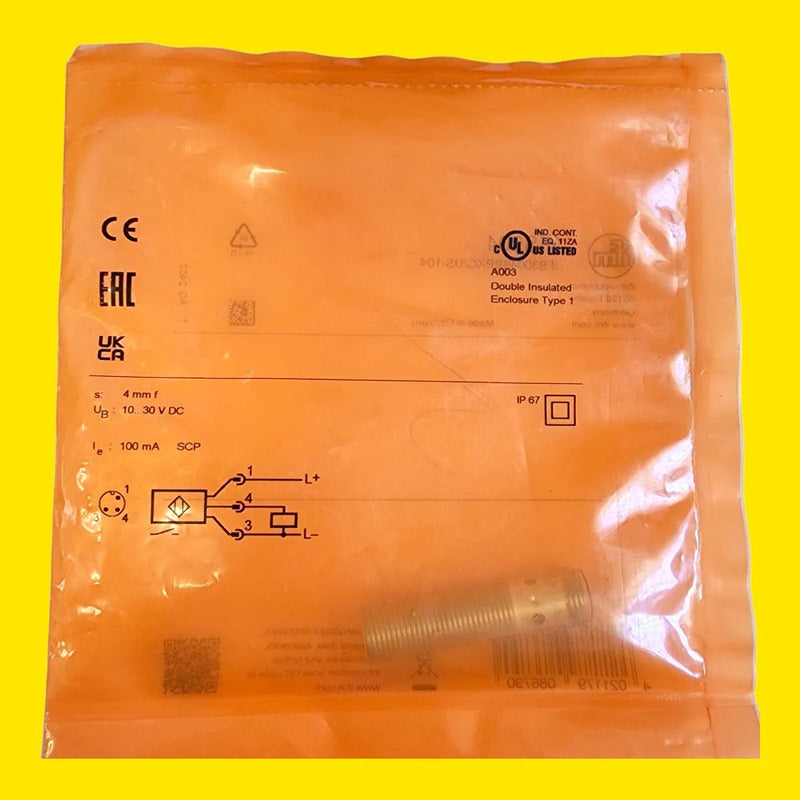Ifm Ifs204 Sensor Inductivo De Proximidad